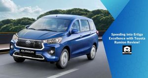 Speeding into Ertiga Excellence with Toyota Rumion Review!