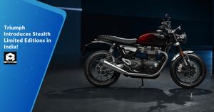 Triumph Introduces Stealth Limited Editions in India!