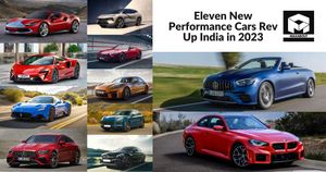 Eleven New Performance Cars Rev Up India in 2023