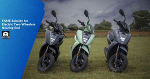 FAME Subsidy for Electric Two-Wheelers Nearing End