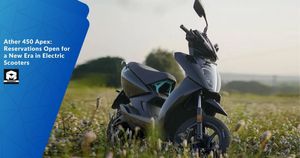 Ather 450 Apex: Reservations Open for a New Era in Electric Scooters