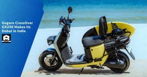 Gogoro CrossOver GX250 Makes Its Debut in India