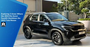 Exploring 3 Areas Where the 2024 Kia Sonet Facelift Outshines the 2023 Tata Nexon