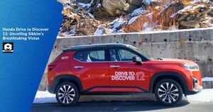 Honda Drive to Discover 12: Unveiling Sikkim's Breathtaking Vistas