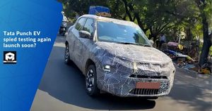 Tata Punch EV spied testing again; launch soon?