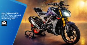 2024 TVS Apache RTR 160 4V: Power, Style, and Innovation Rolled into One Exciting Ride