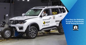 Zero Stars for Mahindra Scorpio N: Australasian NCAP Rating Revealed