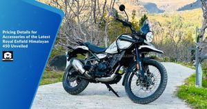 Pricing Details for Accessories of the Latest Royal Enfield Himalayan 450 Unveiled