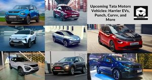 Upcoming Tata Motors Vehicles: Harrier EVs, Punch, Curvv, and More