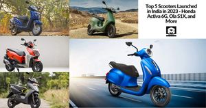 Top 5 Scooters Launched in India in 2023 - Honda Activa 6G, Ola S1X, and More