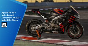 Aprilia RS 457 India Launch Tomorrow At 2023 India Bike Week