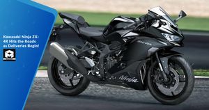 Kawasaki Ninja ZX-4R Hits the Roads as Deliveries Begin!