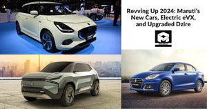  Revving Up 2024: Maruti's New Cars, Electric eVX, and Upgraded Dzire