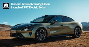 Xiaomi's Groundbreaking Global Launch of SU7 Electric Sedan