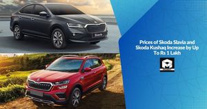 Prices of Skoda Slavia and Skoda Kushaq Increase by Up To Rs 1 Lakh