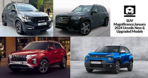 SUV Magnificence:January 2024 Unveils New & Upgraded Models