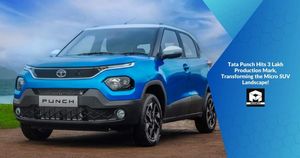 Tata Punch Hits 3 Lakh Production Mark, Transforming the Micro SUV Landscape!