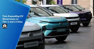 Tata Expanding EV Showrooms to Tier 1 and 2 Cities