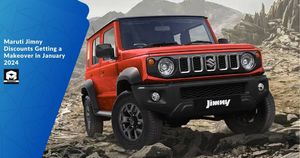 Maruti Jimny Discounts Getting a Makeover in January 2024