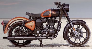 Royal Enfield Classic 350 Orange Ember