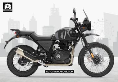 Royal Enfield Himalayan Sleet Black