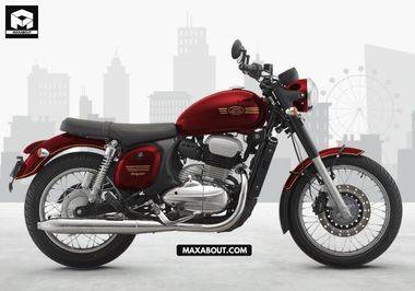 Jawa 42 Comet Red