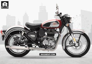 Royal Enfield Classic 350 Chrome Red Specs and Price in India