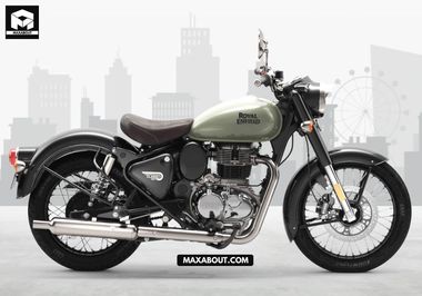 Royal Enfield Classic 350 Redditch Sage Green