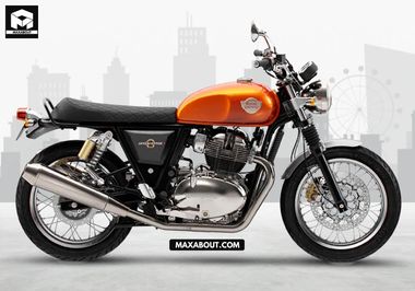 Royal Enfield Interceptor 650 Orange Crush