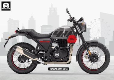 Royal Enfield Scram Graphite Red