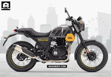 Royal Enfield Scram Graphite Yellow