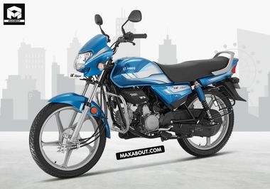 Hero HF Deluxe Kick Start Alloy Wheel Model Specs and Price in India