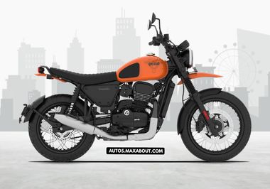 Yezdi Scrambler Single Tone