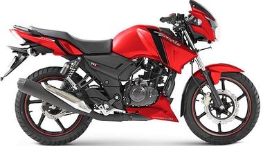 TVS Apache RTR 160 Matte Red (Rear Disc)