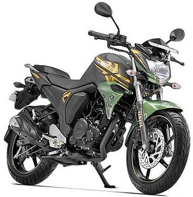 Yamaha FZS Matt Green