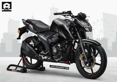 TVS Apache RTR 160 4V Black Edition