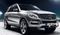 Mercedes M-Class Left Front 3-Quarter