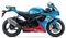 2015 Suzuki GSX-R600 Side View (Red-Blue)