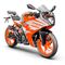 2022 KTM RC 200 Front 3-Quarter View