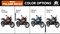 Bajaj Pulsar NS125 Colour Options