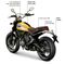 Ducati Scrambler Classic Rear 3-Quarter