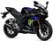 Yamaha R125 Monster Energy Front 3-Quarter View