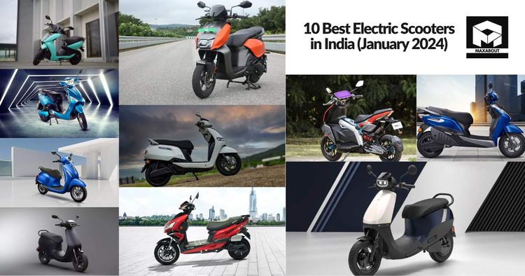 10 Best Electric Scooters in India (January 2024) - Maxabout News