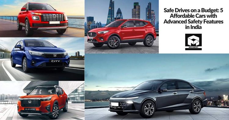  Safe Drives on a Budget: 5 Affordable Cars with Advanced Safety Features in India