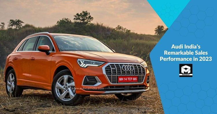  Audi India's Remarkable Sales Performance in 2023