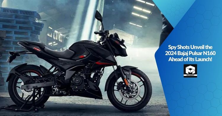 Spy Shots Unveil the 2024 Bajaj Pulsar N160 Ahead of Its Launch!