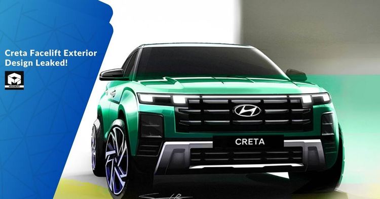 Creta Facelift Exterior Design Leaked!