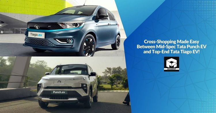 Cross-Shopping Made Easy Between Mid-Spec Tata Punch EV and Top-End Tata Tiago EV!