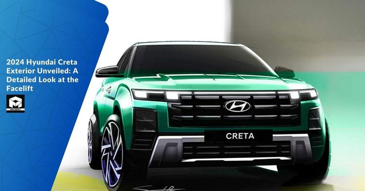  2024 Hyundai Creta Exterior Unveiled: A Detailed Look at the Facelift