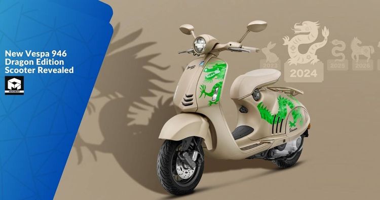 New Vespa 946 Dragon Edition Scooter Revealed